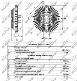 WILMINK GROUP wg1720922 -  Сцепление, вентилятор радиатора